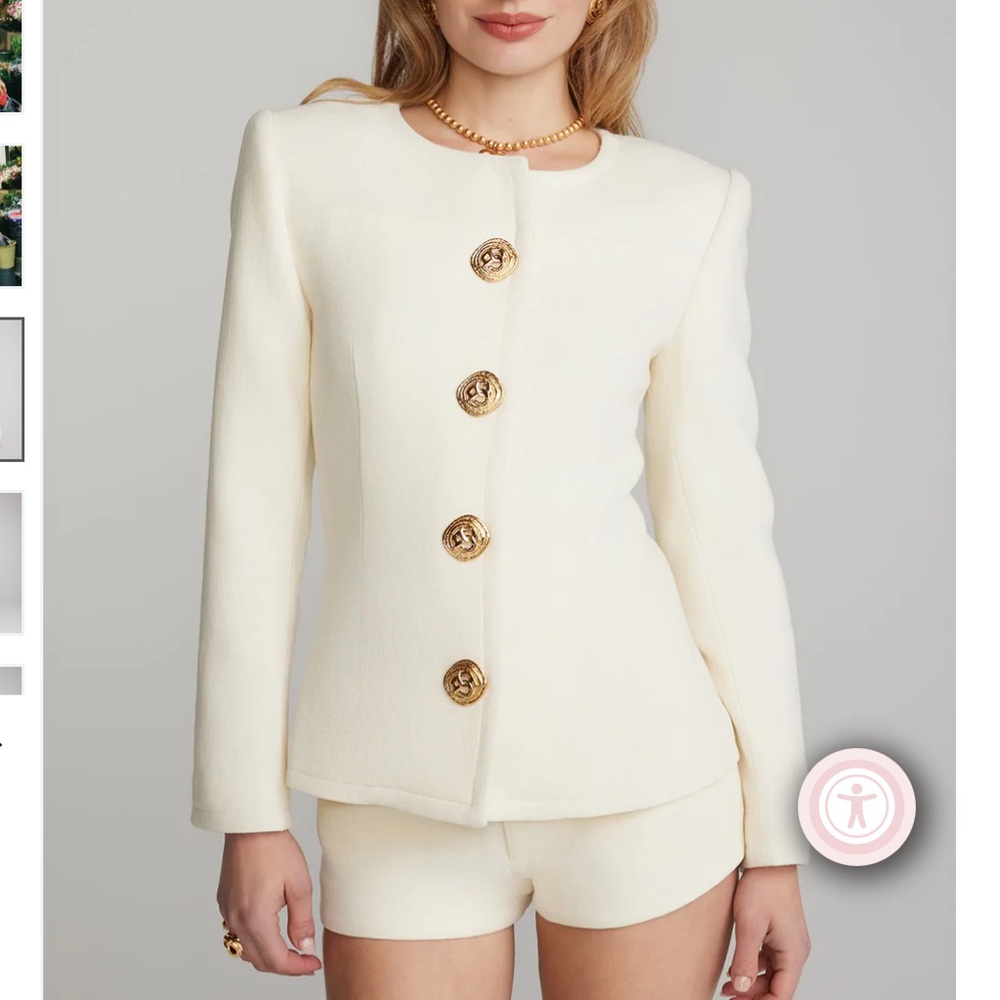 Nana Jacqueline Lisette Blazer (Ivory) - NWT